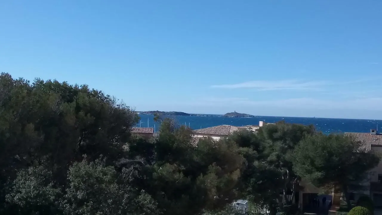 Domaine De La Coudouliere, T2 Climatise Terrasse Vue Mer Sans Vis A Vis Plage A 100M 锡富尔勒普拉日 公寓